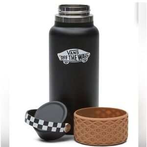 Vans x Hydro Flask Matte Black with Waffle Bottom Bumper
